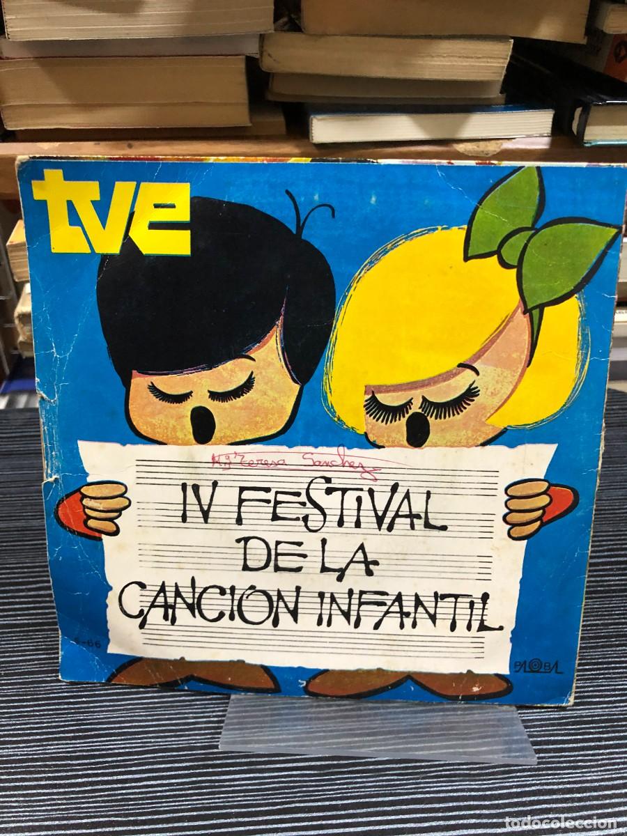Discos de vinilo: IV Festival de la Canci&oacute;n Infantil TVE / Varios