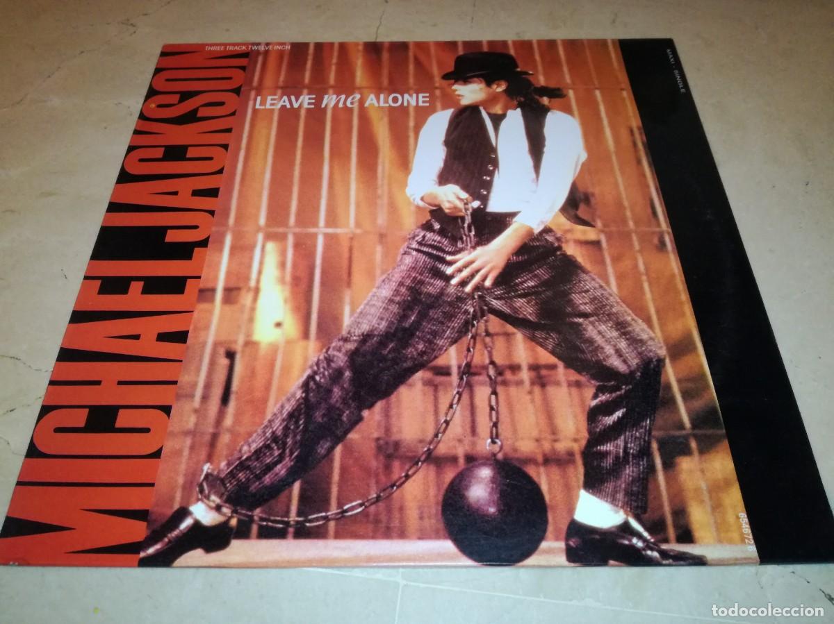 Discos de vinilo: MICHAEL JACKSON-LEAVE ME ALONE-ORIGINAL ESPA&Ntilde;OL 1989-VINILO EN MUY BUEN ESTADO