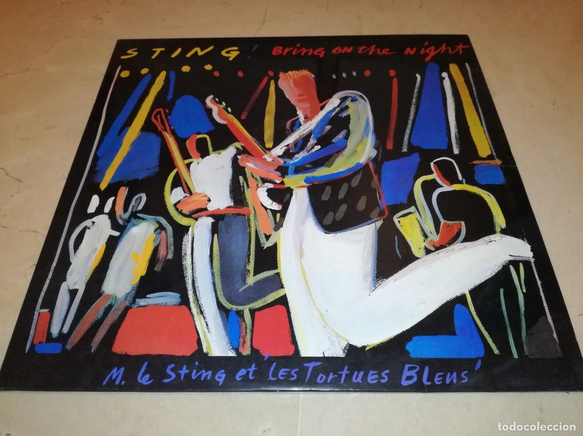 Discos de vinilo: STING-BRING ON THE NIGHT-DOBLE LP-CONTIENE LOS ENCARTES-ORIGINAL ESPA&Ntilde;OL 1986