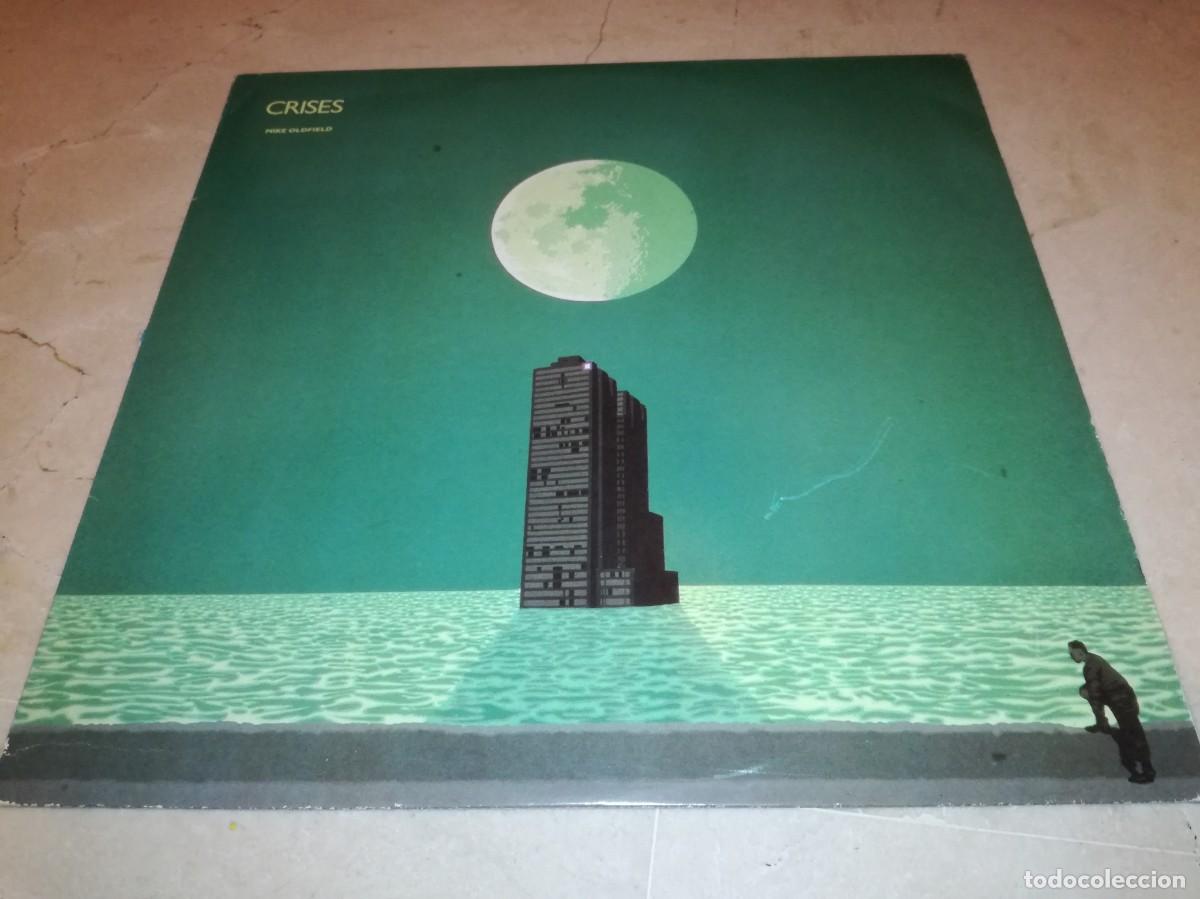 Discos de vinilo: MIKE OLDFIELD-CRISES-ORIGINAL ESPA&Ntilde;OL 1983-MOONLIGHT SHADOWS-VINILO EN EXCELENTE ESTADO