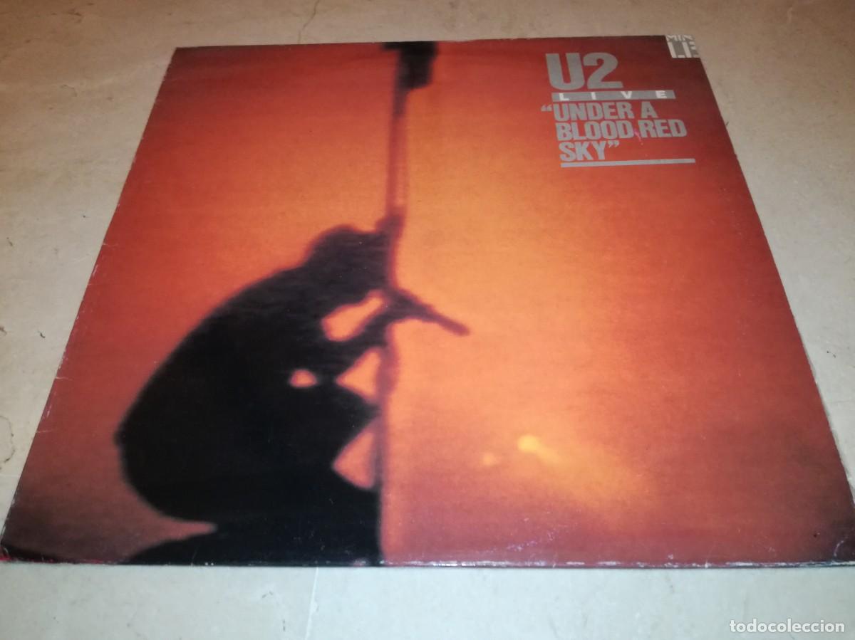 Discos de vinilo: U2 LIVE-UNDER A BLOOD RED SKY-ORIGINAL ESPA&Ntilde;OL 1983-VINILO EN EXCELENTE ESTADO