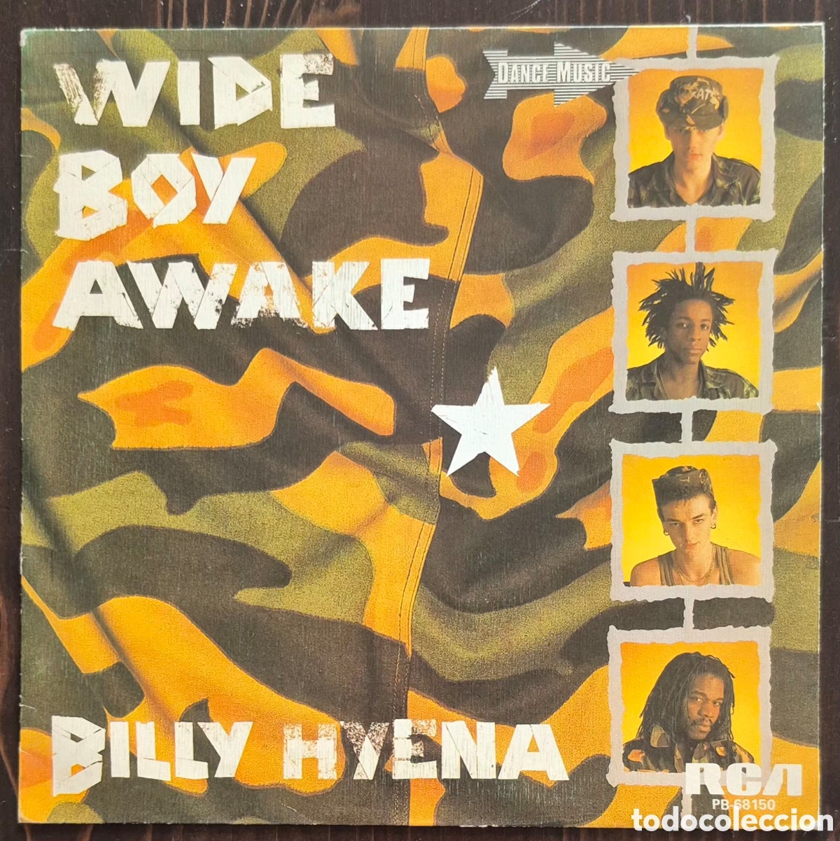 Discos de vinilo: SINGLE - WIDE BOY AWAKE - BILLY HYENA - 1984 ESPA&Ntilde;A (PROMO)