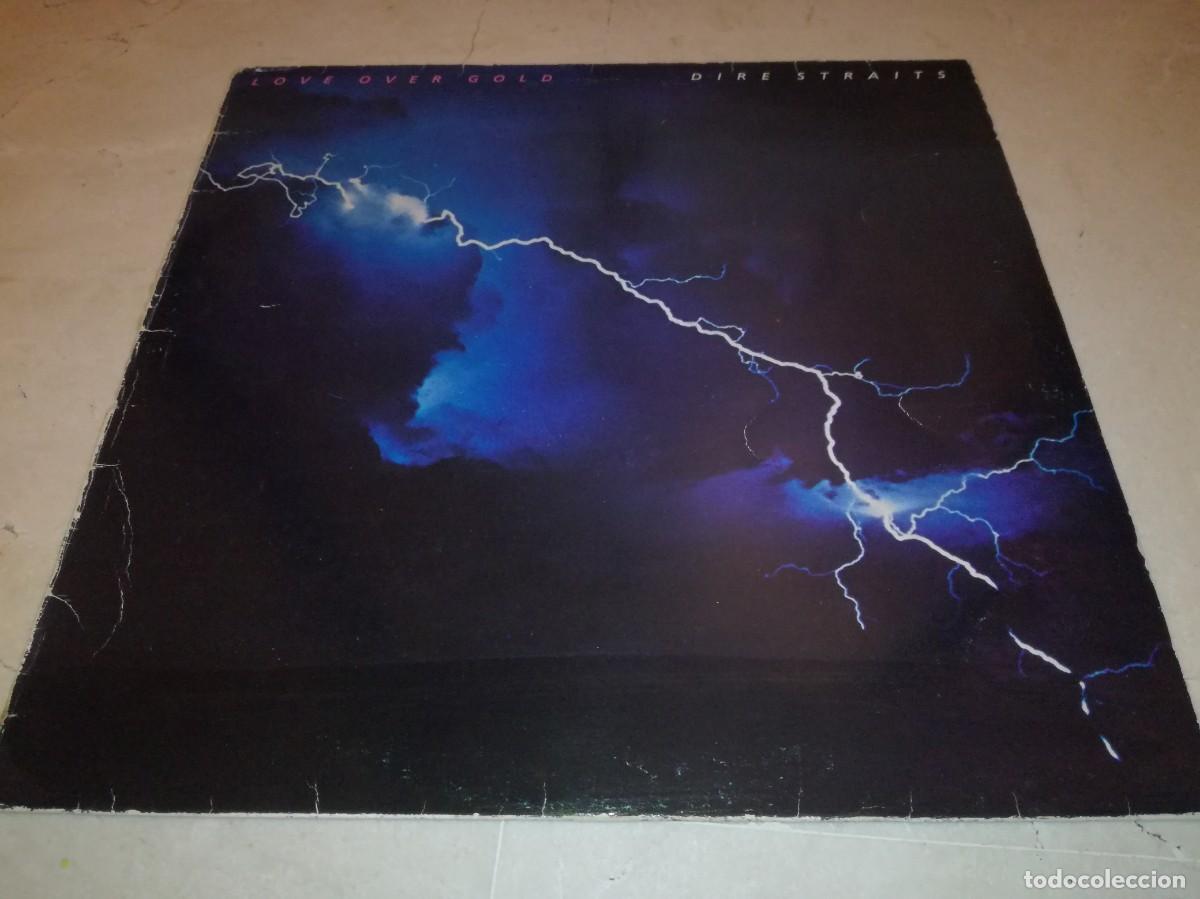 Discos de vinilo: DIRE STRAITS-LOVE OVER GOLD-CONTIENE ENCARTE-ORIGINAL ESPA&Ntilde;OL 1982