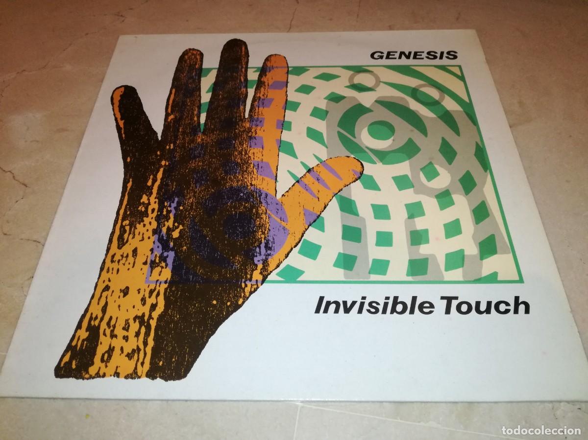 Discos de vinilo: GENESIS-INVISIBLE TOUCH-CONTIENE ENCARTE-ORIGINAL ESPA&Ntilde;OL 1986