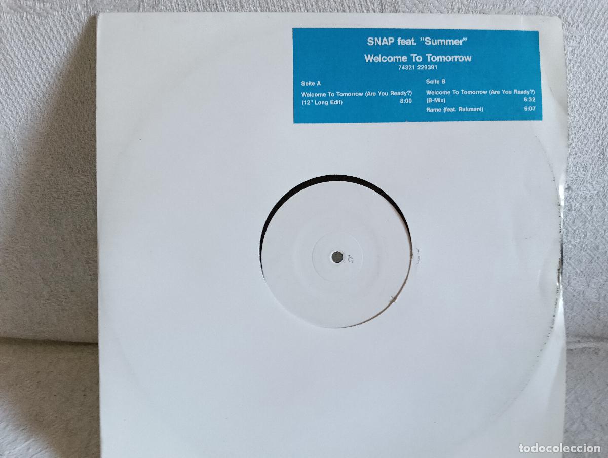 Discos de vinil: SNAP Summer Maxi Como NUEVO.Ver titulos y dem&aacute;s informaci&oacute;n en fotos.Pedido m&iacute;nimo 9,00 euros