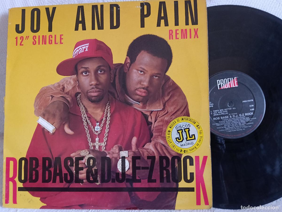 Vinyl records: ROB BASE&DJEZROCK Maxi Usado.Ver titulos y dem&aacute;s informaci&oacute;n en fotos.Pedido m&iacute;nimo 9,00 euros