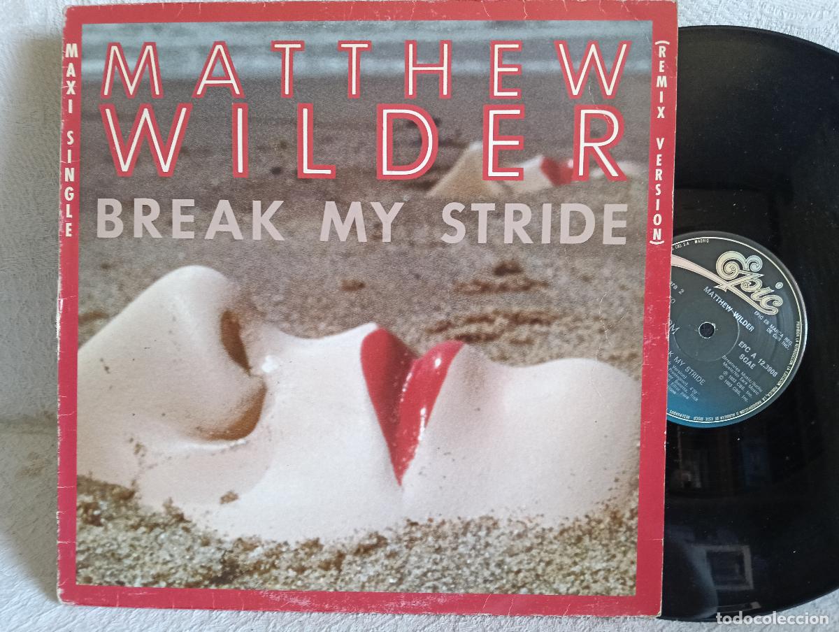 Discos de vinilo: MATTHEW WILDER Break My Stride Maxi Reggai Excelente estado.Ver titulos y dem&aacute;s informaci&oacute;n en fotos