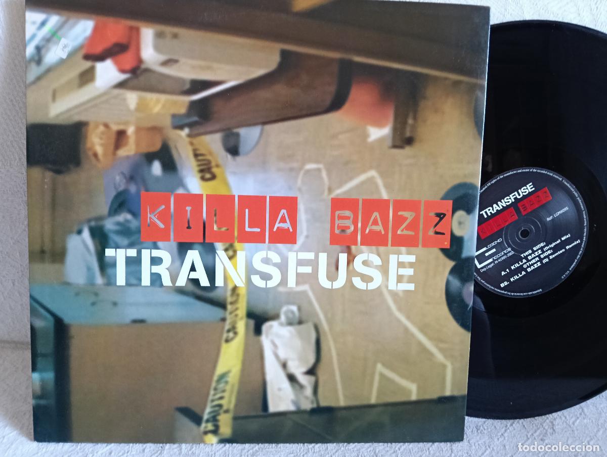 Discos de vinilo: KILLA BAZZ Transfuse Maxi NUEVO.Ver titulos y dem&aacute;s informaci&oacute;n en fotos.Pedido m&iacute;nimo 9,00 euros