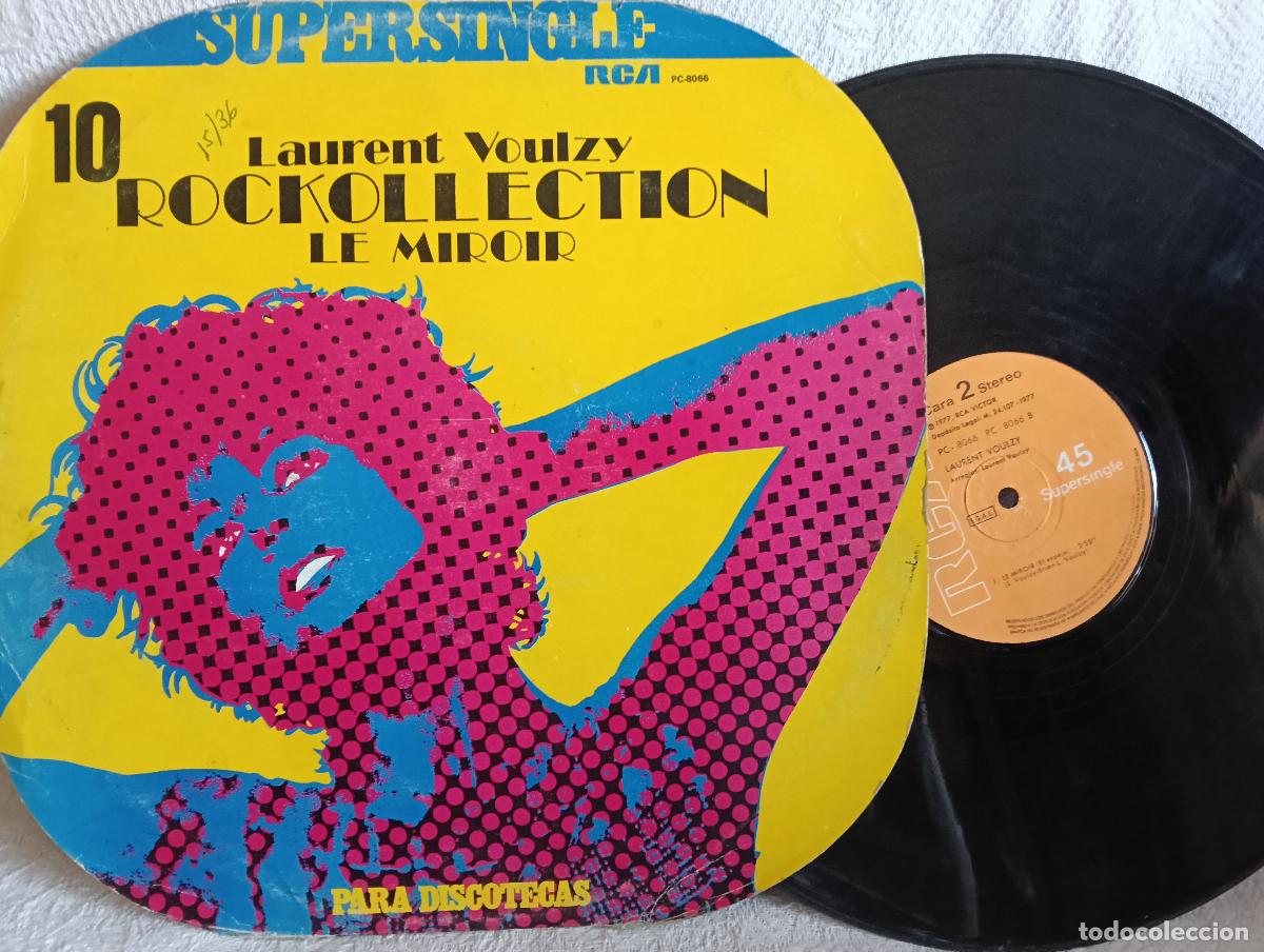 Discos de vinilo: LAURENT VOULZY Rockollection Maxi Muy buen estado.Ver titulos y dem&aacute;s informaci&oacute;n en fotos.Pedido m&iacute;