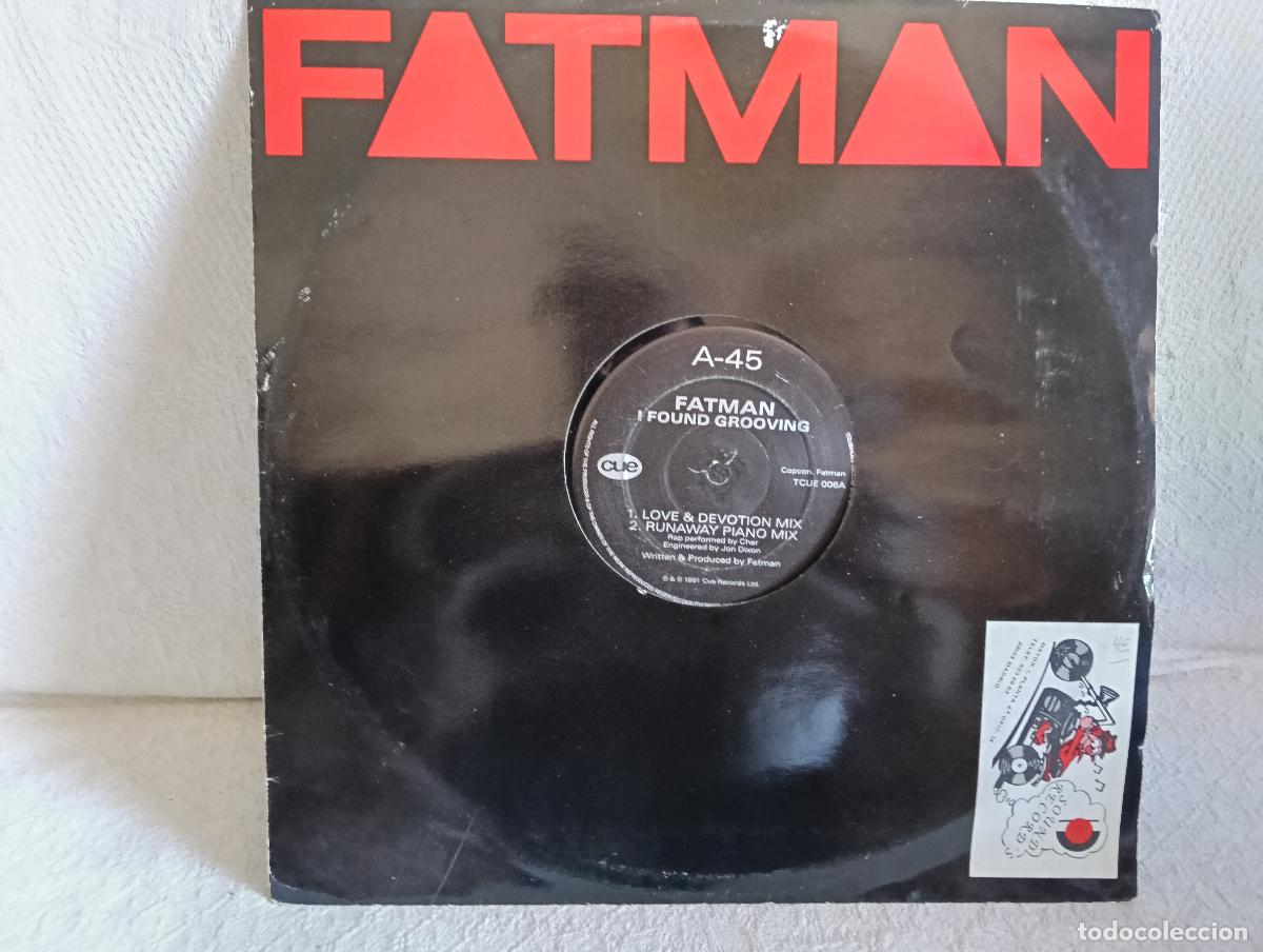 Discos de vinilo: FATMAN I Found Grooving Maxi 4 tracks como NUEVO.Ver titulos y dem&aacute;s informaci&oacute;n en fotos.Pedido m&iacute;n
