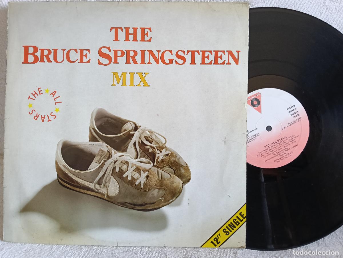 Discos de vinilo: ALL STARS The Bruce Springsteen Maxi como NUEVO.Ver titulos y dem&aacute;s informaci&oacute;n en fotos.Pedido m&iacute;ni