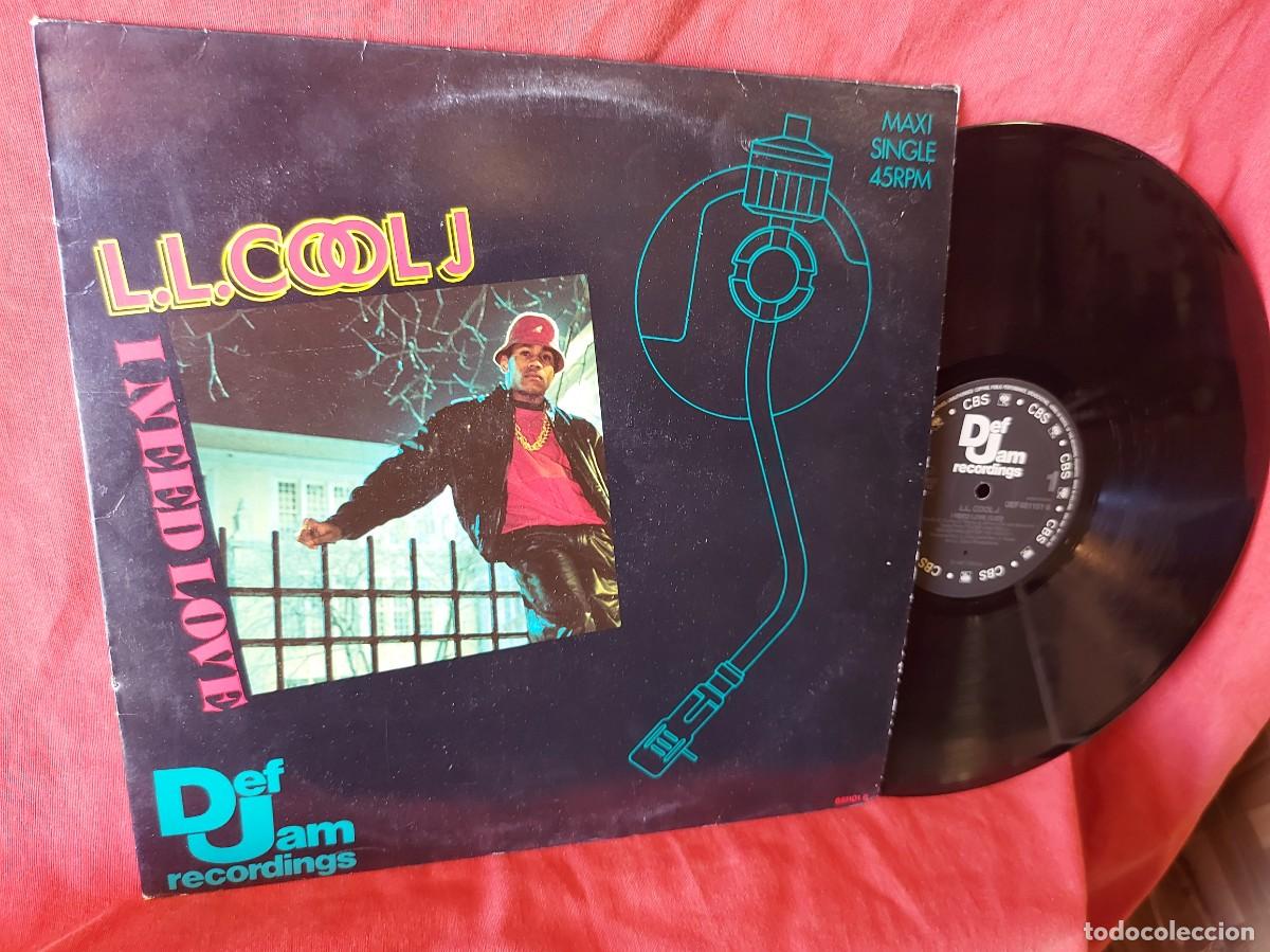 Discos de vinilo: MAXI SINGLE LL COOL J 1987 HOLANDA LP ( PEDIDOS MINIMOS 10 &euro; ) RF, CAJA N&ordm;1