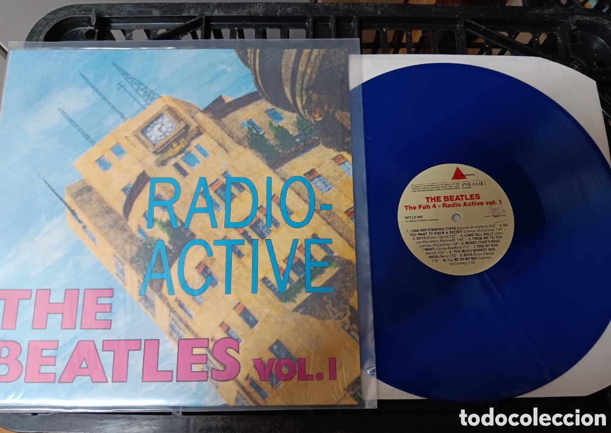 Discos de vinilo: BEATLES RADIO ACTIVE VOL 1 ITALIA 1988 NUEVO A ESTRENAR