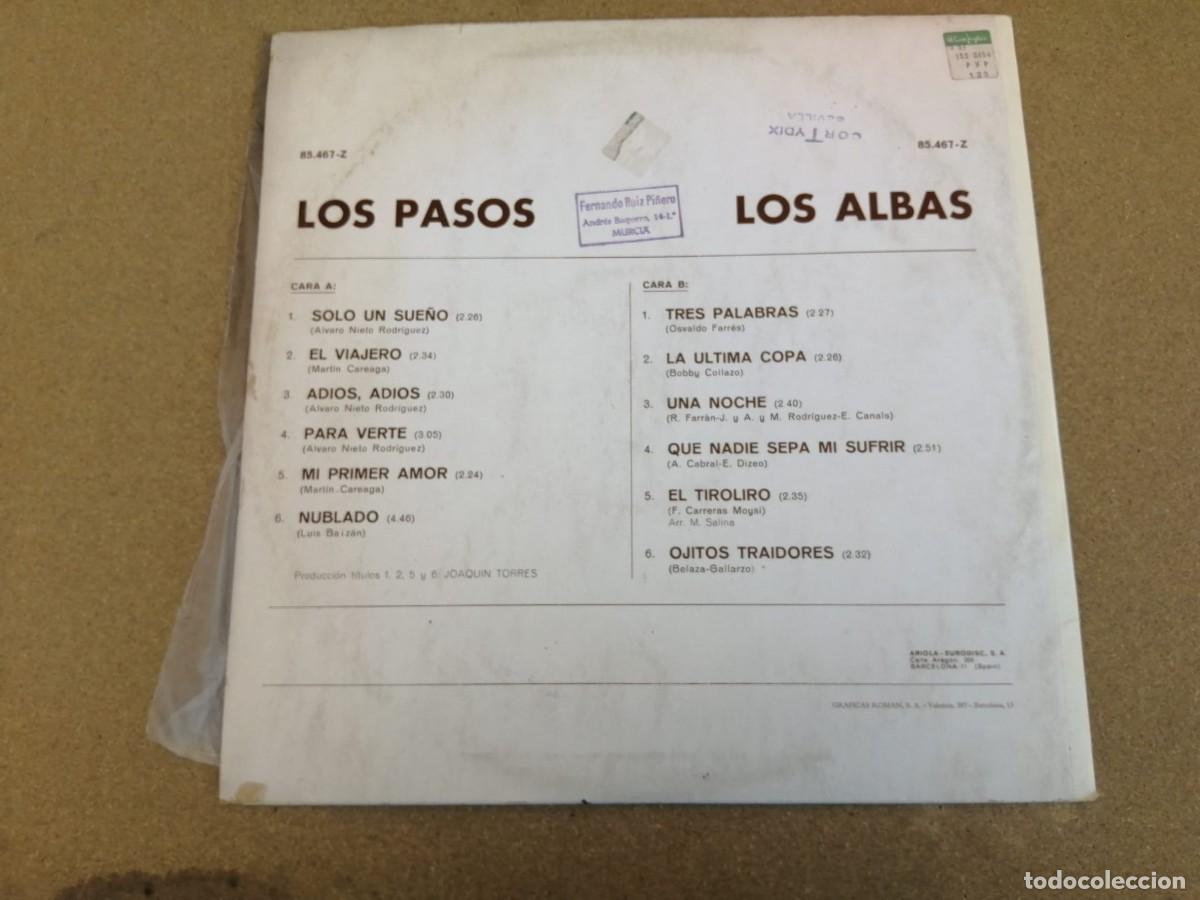 Discos de vinilo: DISCO LP. LOS PASOS - LOS ALBAS - Foto 2
