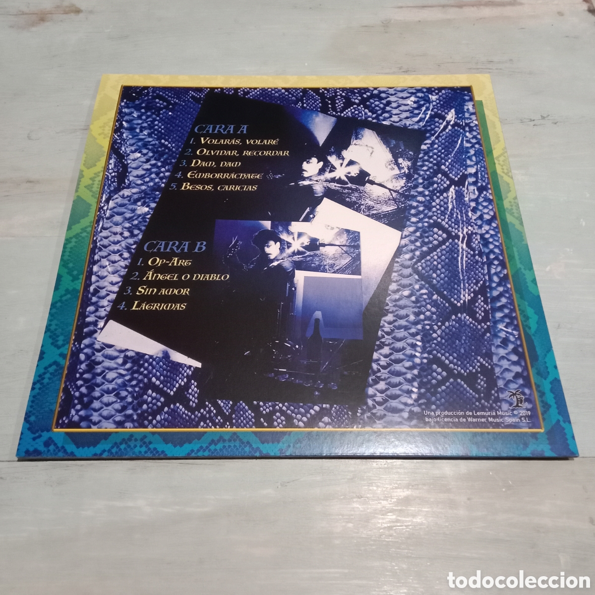 Discos de vinilo: CASAL - QUIMERA - LP - Foto 2