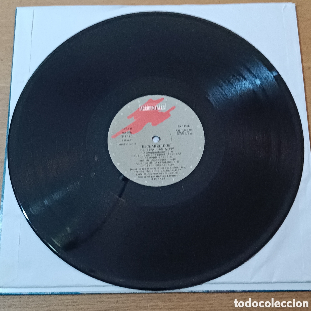 Discos de vinilo: Esclarecidos LP De Espaldas A Mi - Foto 5