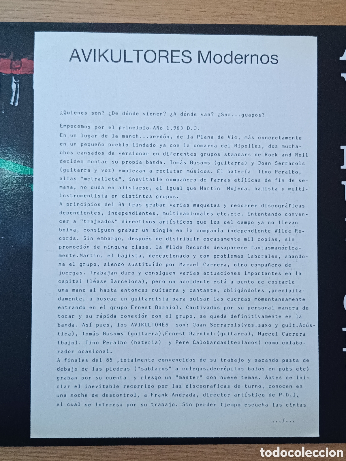 Discos de vinilo: Avikultores LP Modernos - Foto 7