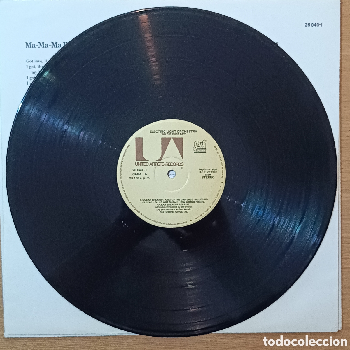 Discos de vinilo: Electric Light Orchestra LP On The Third Day - Foto 3