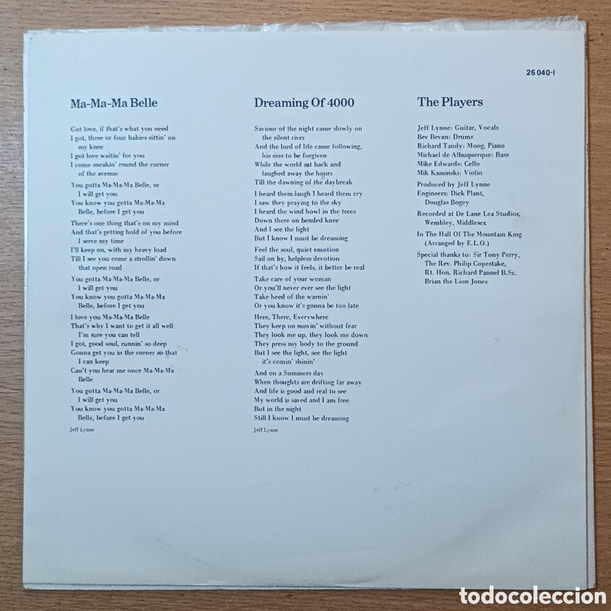 Discos de vinilo: Electric Light Orchestra LP On The Third Day - Foto 7