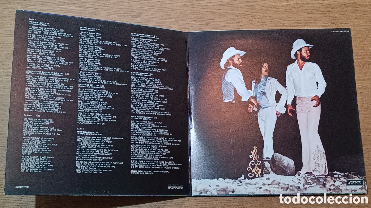 Discos de vinilo: ZZ Top LP Tejas (Gatefold) - Foto 4