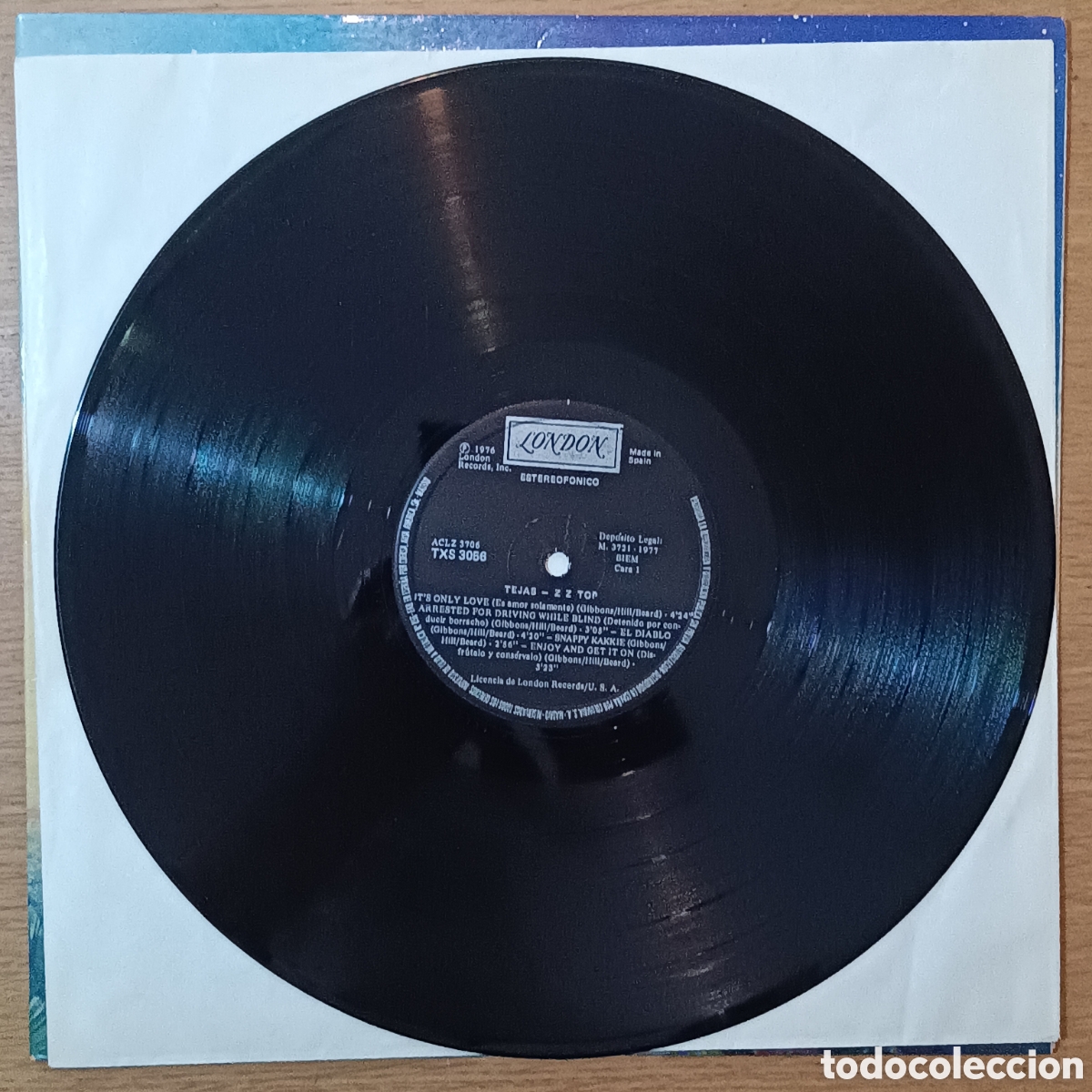 Discos de vinilo: ZZ Top LP Tejas (Gatefold) - Foto 5