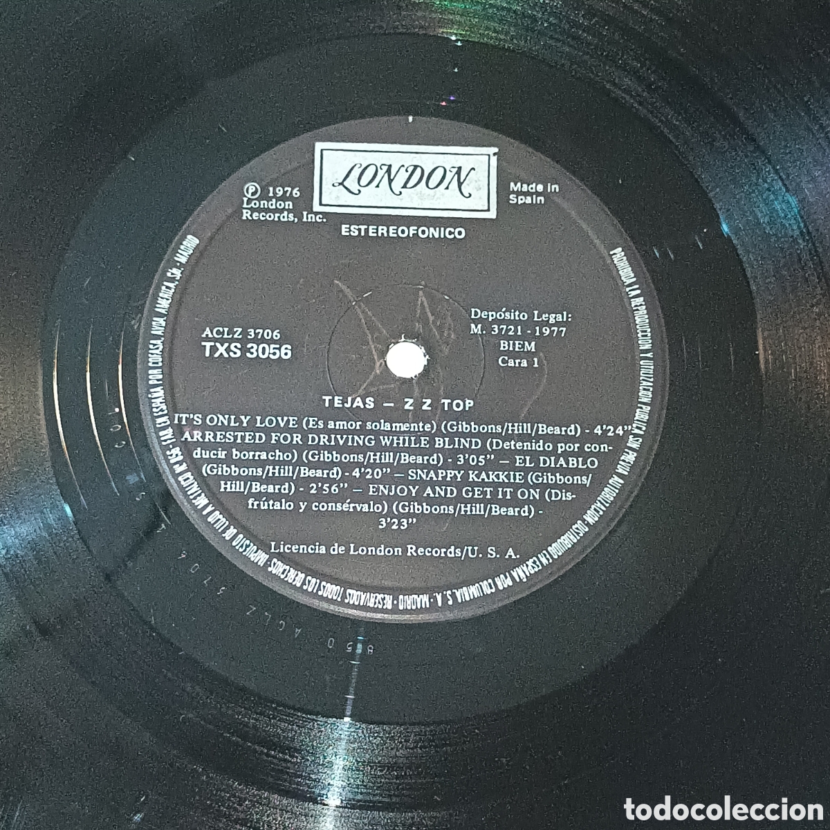 Discos de vinilo: ZZ Top LP Tejas (Gatefold) - Foto 6