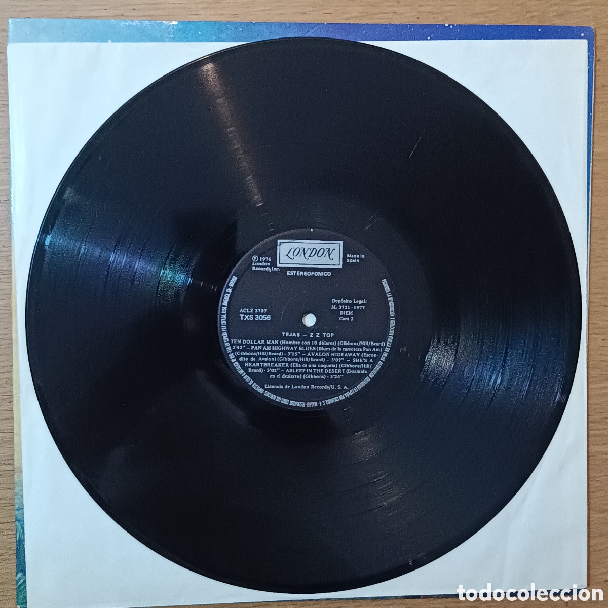 Discos de vinilo: ZZ Top LP Tejas (Gatefold) - Foto 7