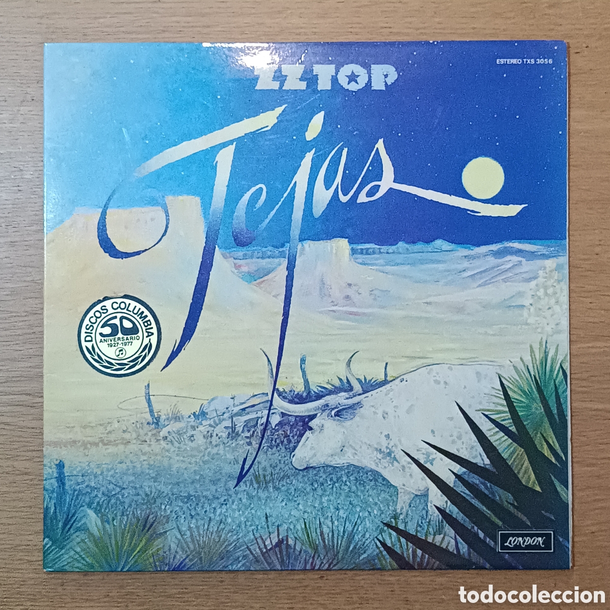 Discos de vinilo: ZZ Top LP Tejas (Gatefold)