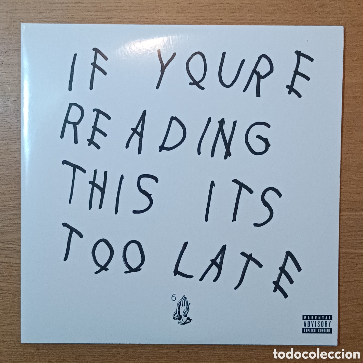 Discos de vinilo: Drake (2 LPs) If You're Reading This It's Too Late