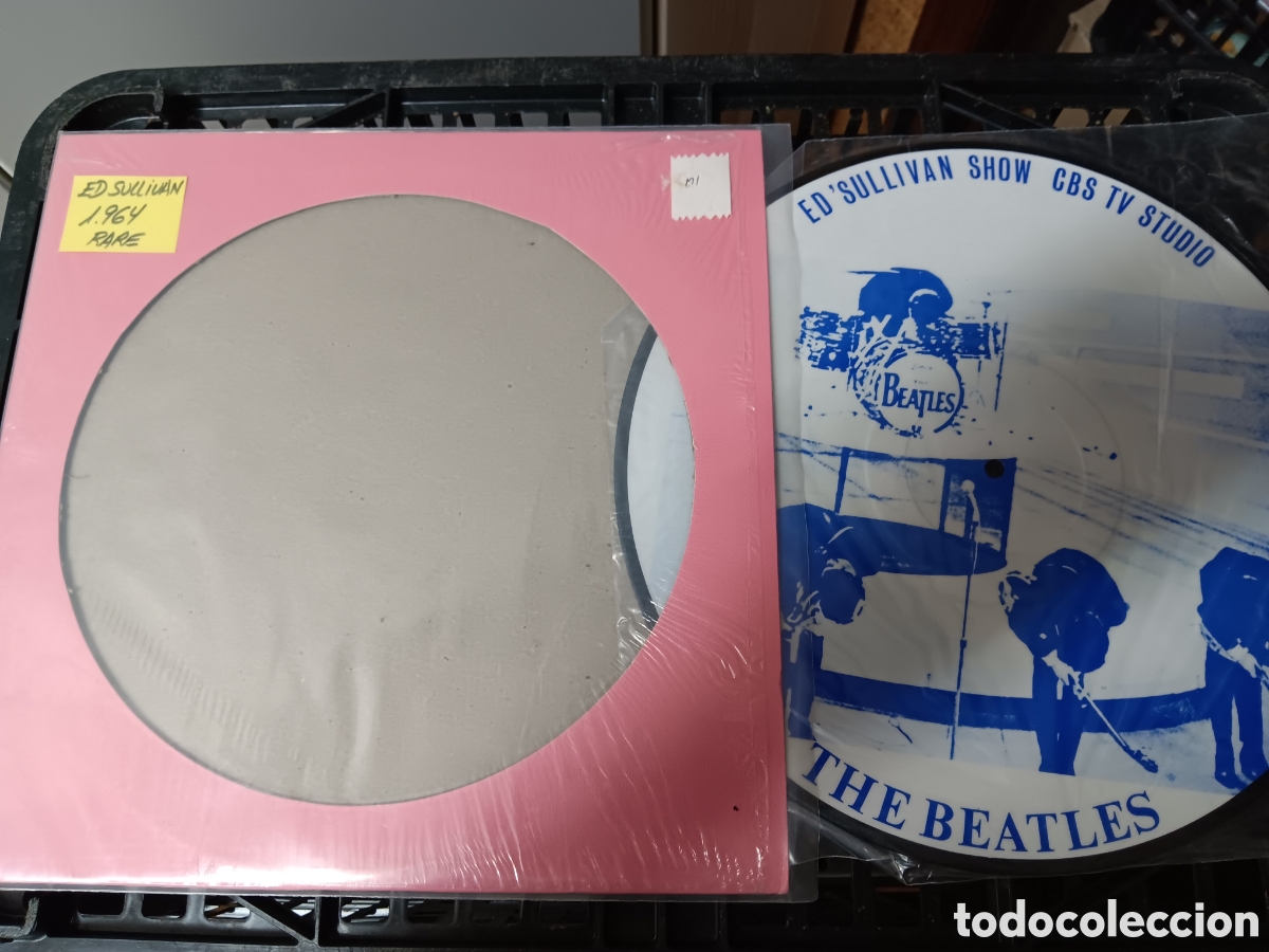Discos de vinilo: BEATLES FOTO DISCO ED SULLIVAN A ESTRENAR