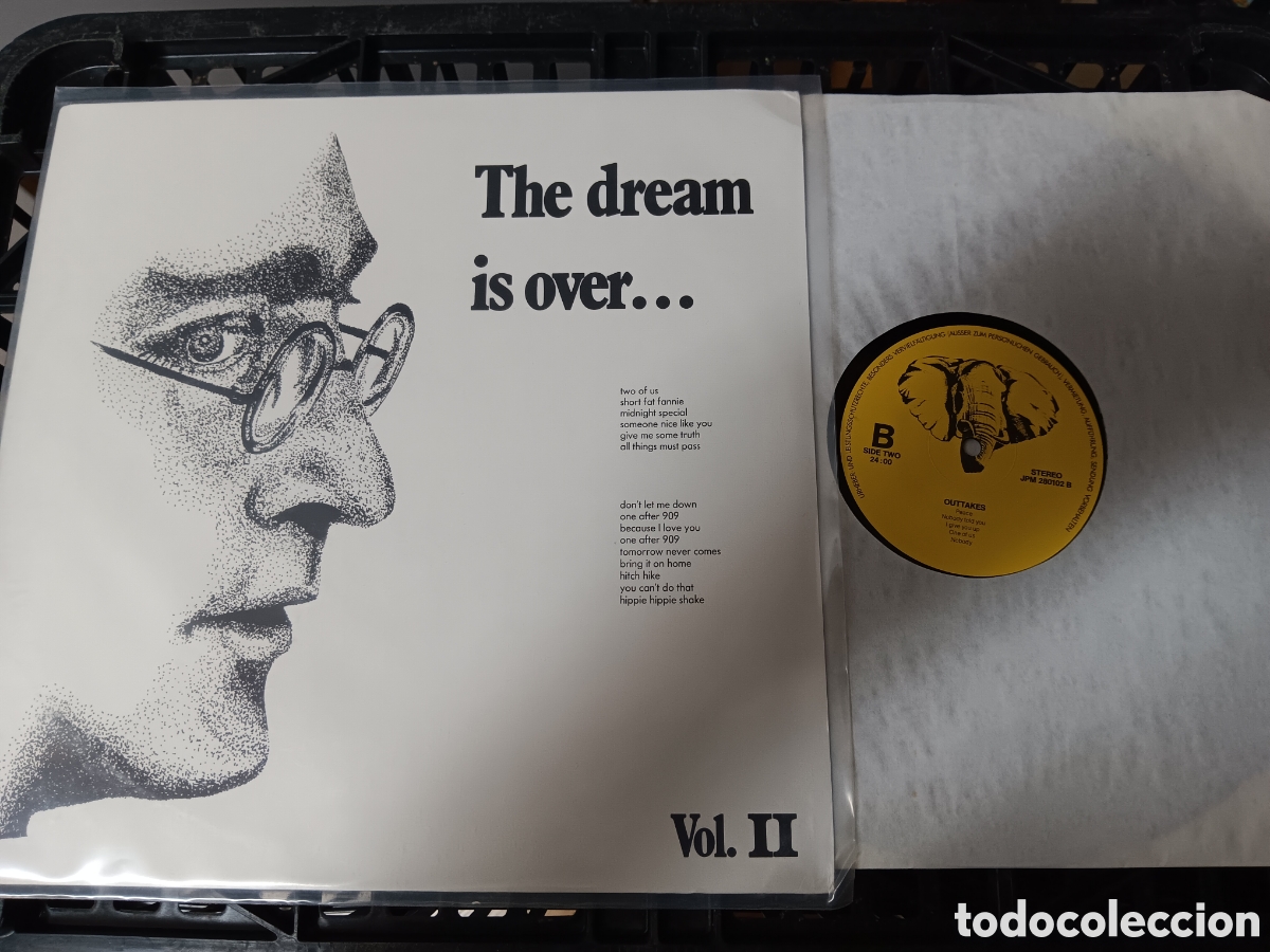 Discos de vinilo: BEATLES THE DREAM IS OVER VOL2 ORIGINAL TOMAS ALTERNATIVAS ENSAYOS
