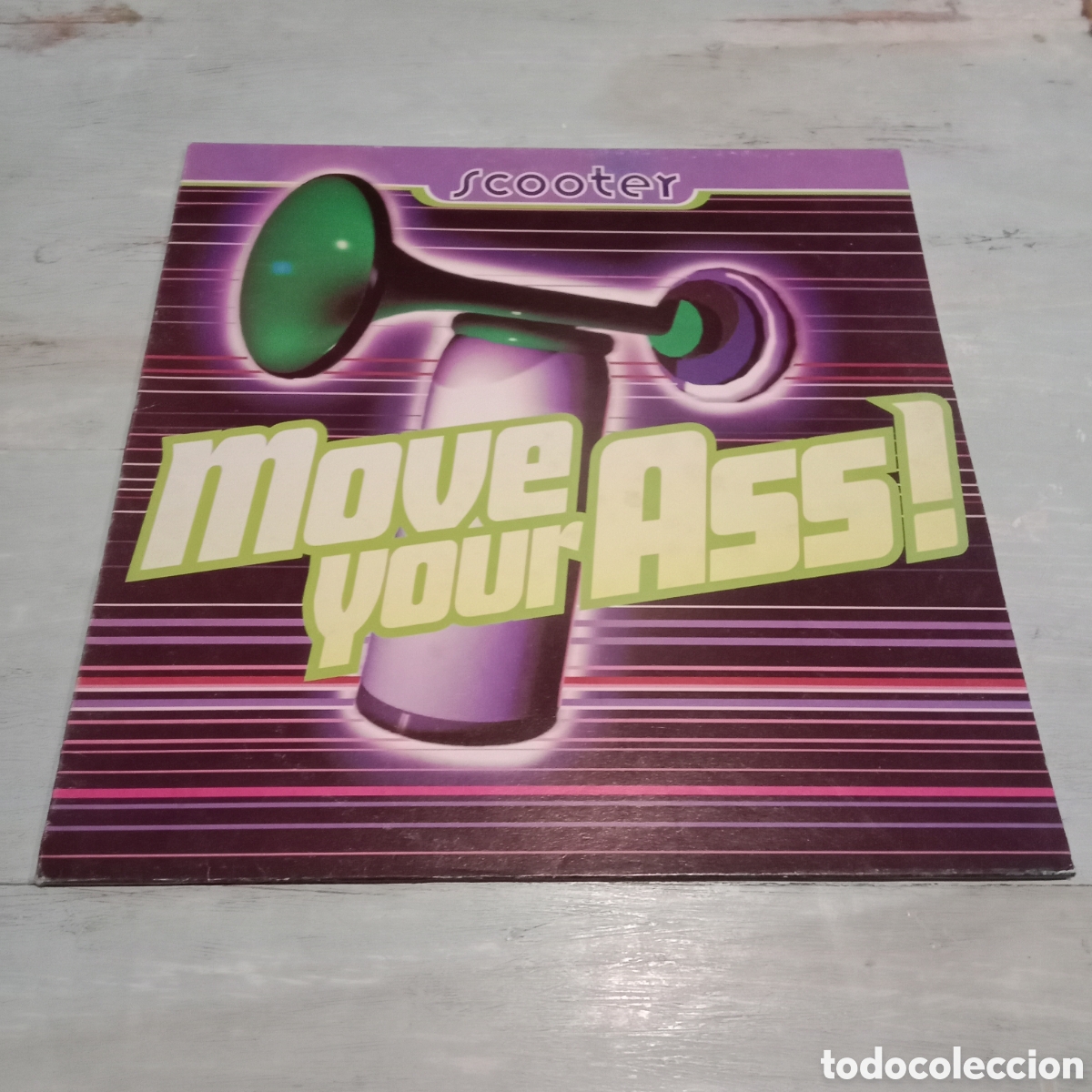 Discos de vinilo: SCOOTER - MOVE YOUR ASS! - MAXI-SINGLE 12&rdquo;