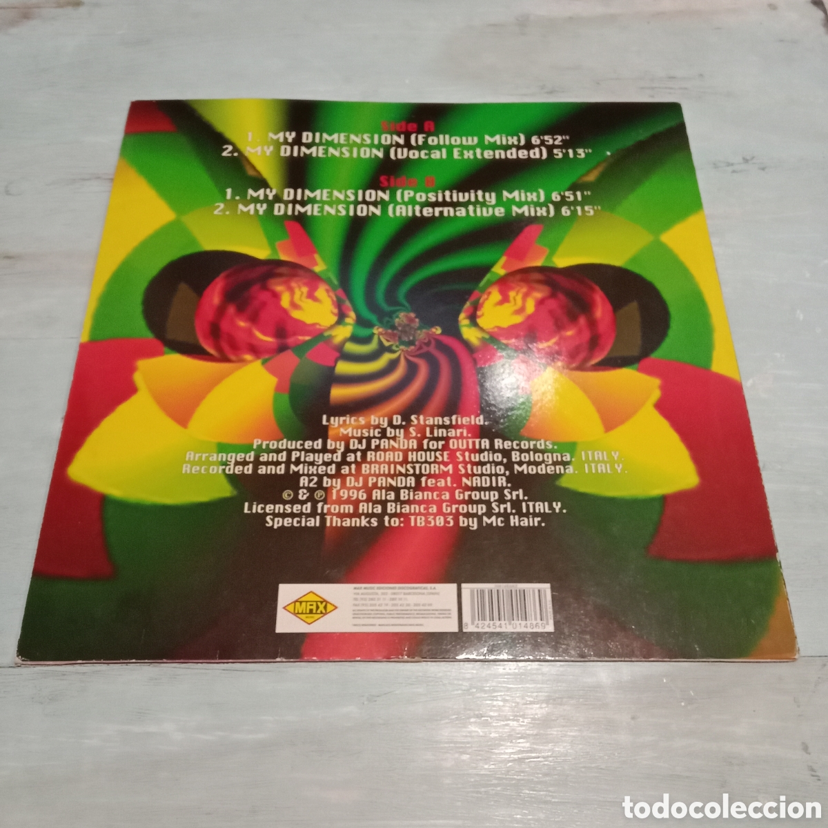 Discos de vinilo: DJ PANDA - MY DIMENSION - MAXI-SINGLE 12&rdquo; - Foto 2