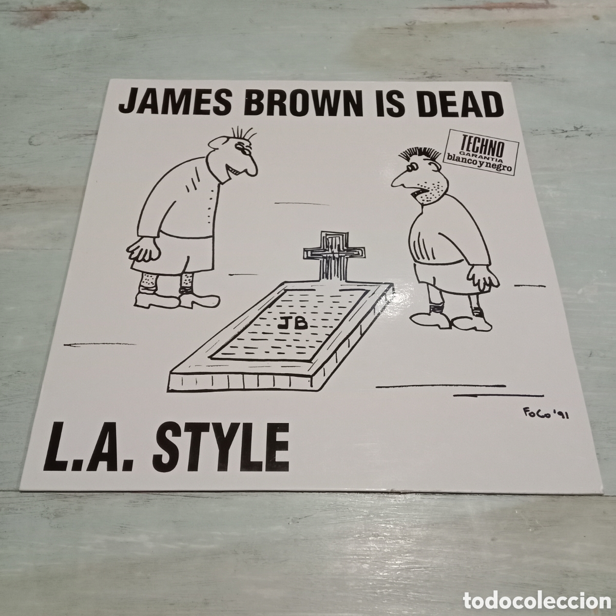 Discos de vinilo: L. A. STYLE - JAMES BROWN IS DEAD - MAXI-SINGLE 12&rdquo;