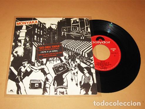 Discos de vinilo: MONYAKA - GO DEH YAKA (VETE A LA CIMA) - SINGLE - 1983 - TEMAZO DISCOTECAS
