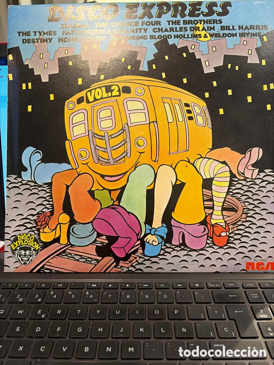 Discos de vinilo: DISCO EXPRESS VOL. 2 - THE TYMES + BILL HARRIS + ZULEMA + DESTTINY + CHOICE FOUR + THE BROTHERS LP