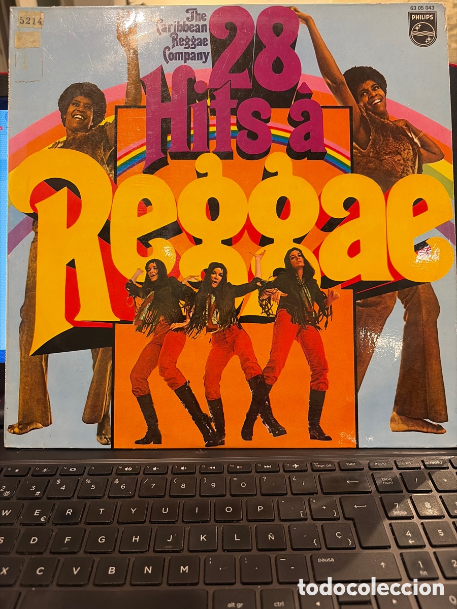 Discos de vinilo: THE CARIBBEAN REGGAE COMPANY - 28 HITS A REGGAE LP