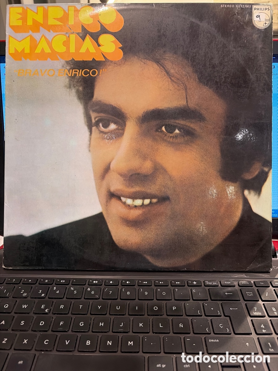 Discos de vinilo: ENRICO MACIAS - BRAVO ENRICO LP SPAIN