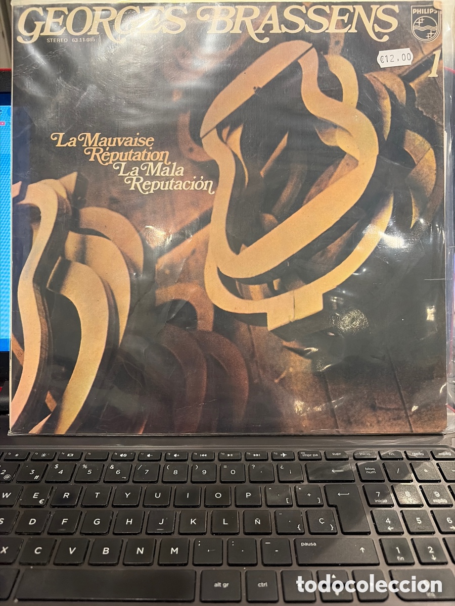 Discos de vinilo: GEORGE BRASSENS - LA MAUVAISE REPUTATION LP LA MALA REPUTACION