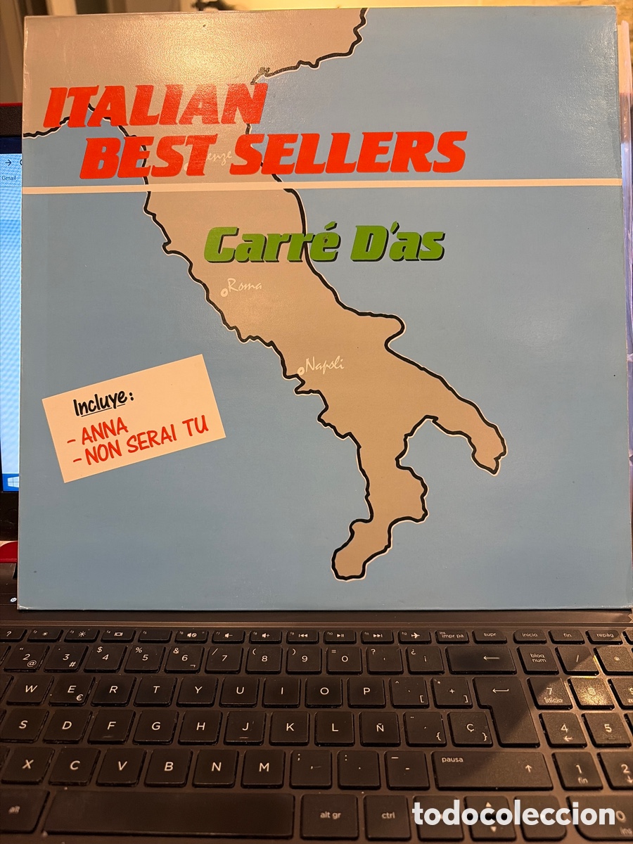 Discos de vinilo: CARRE DAS - ITALIAN BEST SELLERS LP