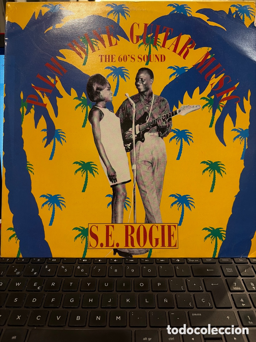Discos de vinilo: S.E. ROGIE - PALM WINE GUITAR MUSIC LP THE 60'S SOUND RARO
