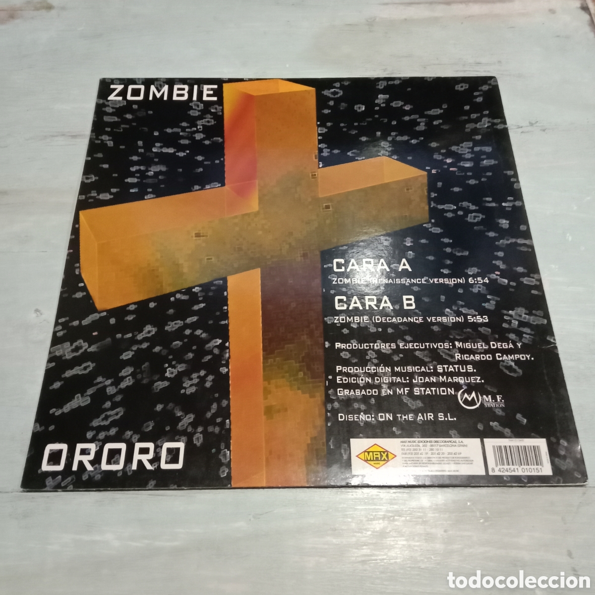 Discos de vinilo: ORORO - ZOMBIE - MAXI-SINGLE 12&rdquo; - Foto 2
