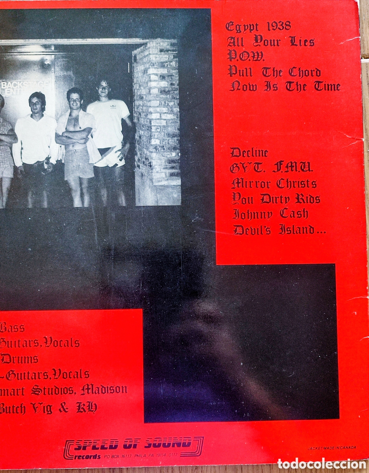 Discos de vinilo: LP KNUCKLEHEAD PUNK ROCK - Foto 2
