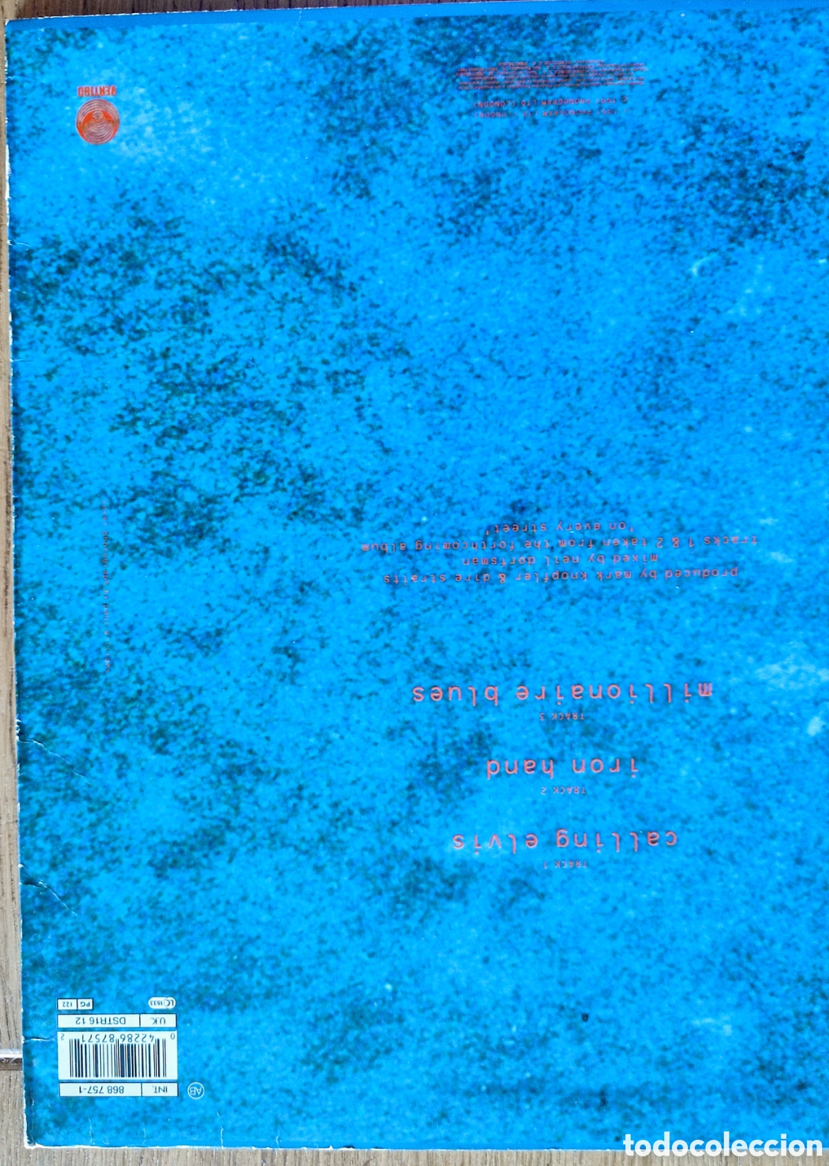 Discos de vinilo: LP DIRE STRAITS BLUES FOLK ROCK - Foto 2