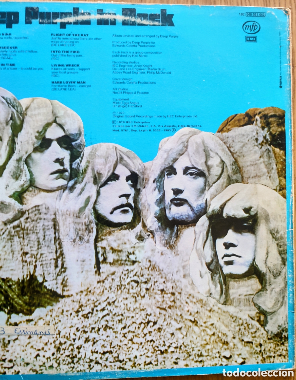 Discos de vinilo: LP DEEP PURPLE ROCK INTERNACIONAL - Foto 2