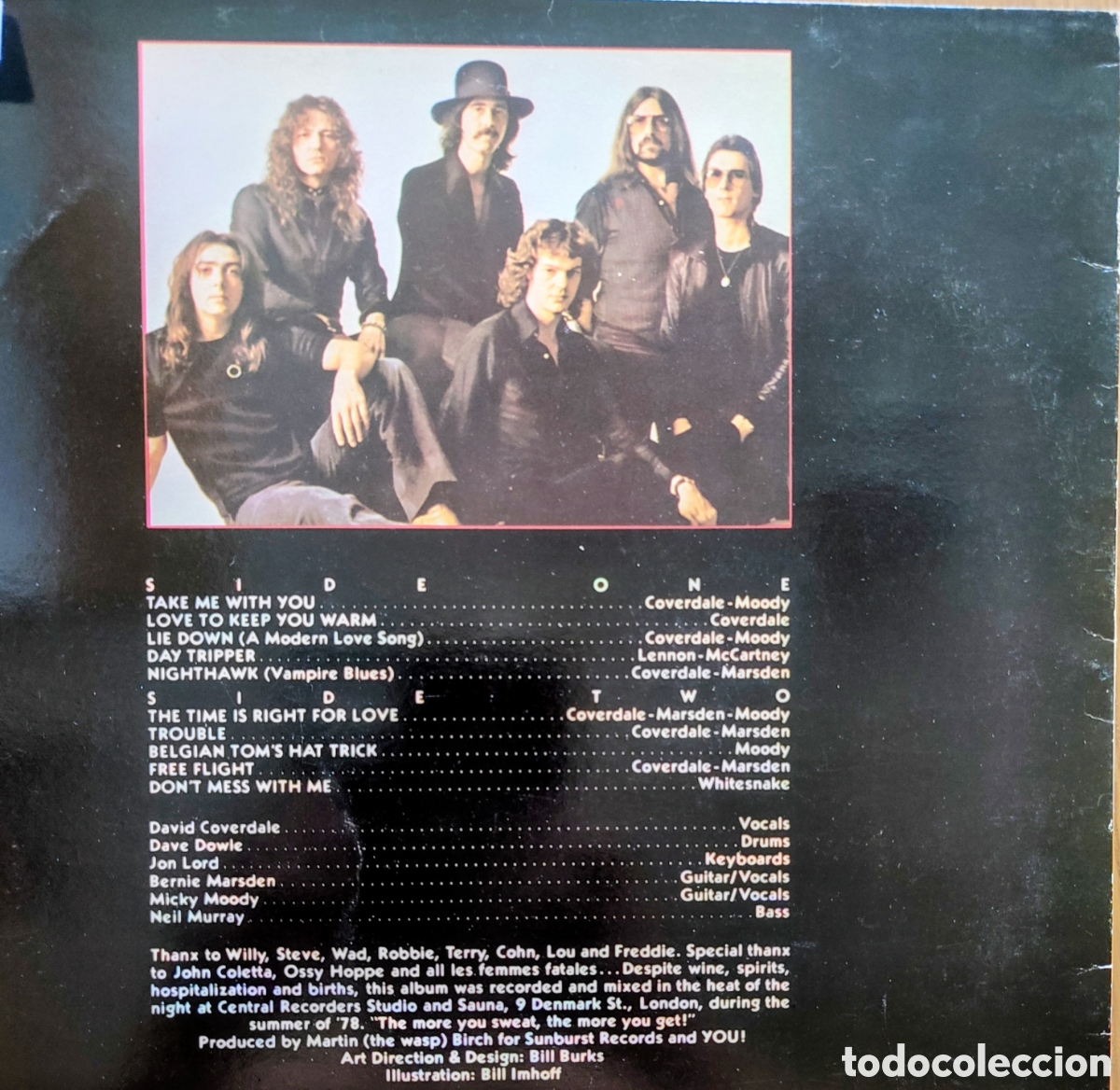 Discos de vinilo: LP WITESNAKE HARD ROCK - Foto 2