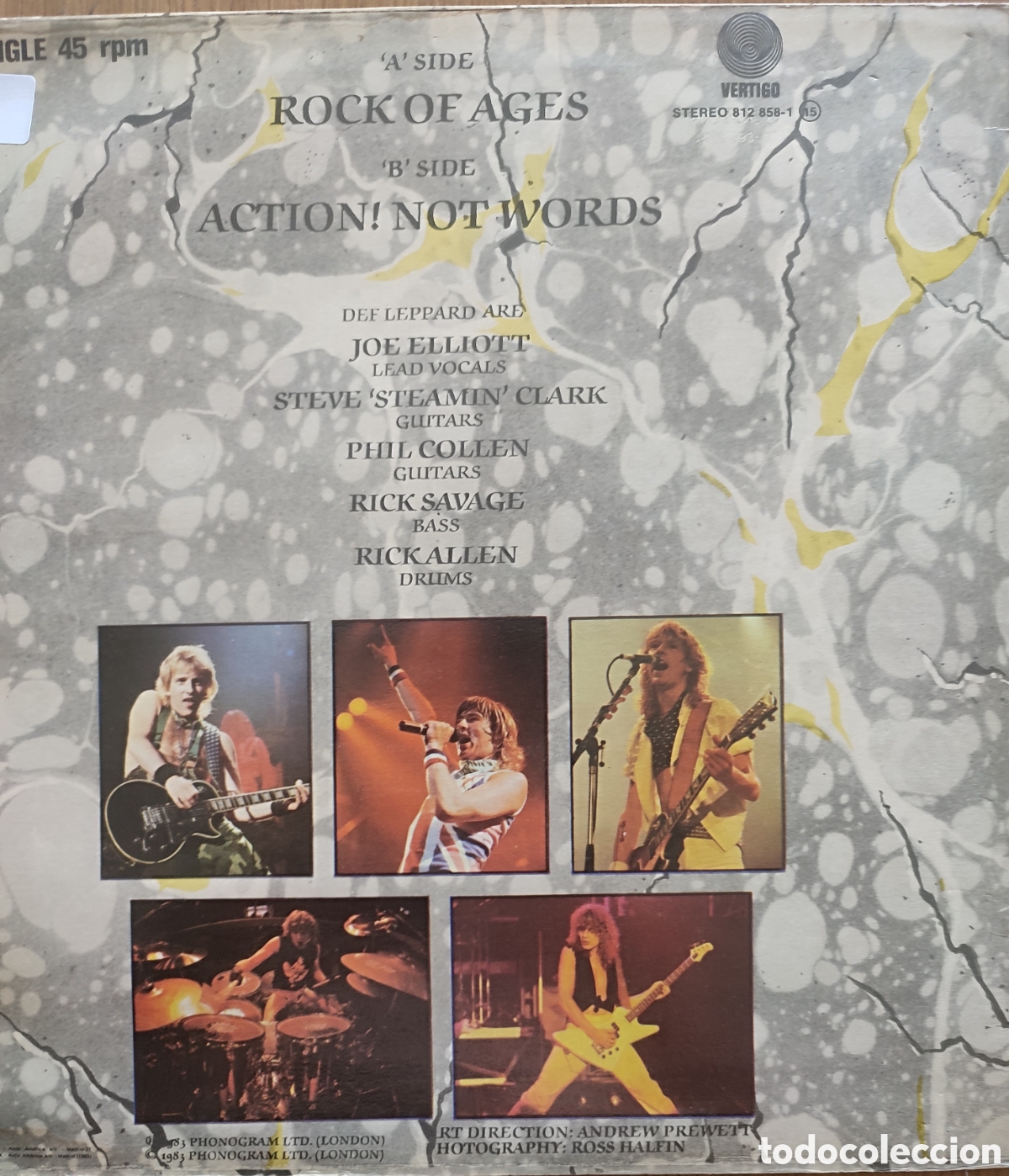 Discos de vinilo: LP DEEF LEPARD. rock roll - Foto 2