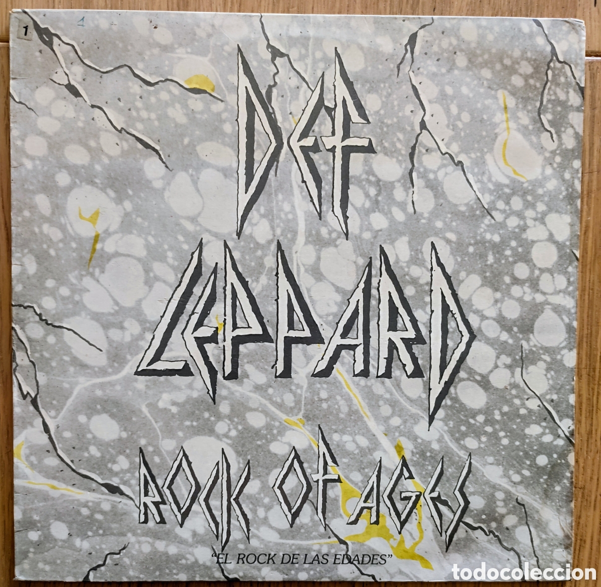 Discos de vinilo: LP DEEF LEPARD. rock roll - Foto 1