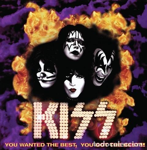 Discos de vinilo: DOBLE VINILO DE KISS - YOU WANTED THE BEST, YOU GOT THE BEST - LEER DESCRIPCI&Oacute;N Y CONDICIONES VENTA