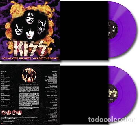 Discos de vinil: DOBLE VINILO DE KISS - YOU WANTED THE BEST, YOU GOT THE BEST - LEER DESCRIPCI&Oacute;N Y CONDICIONES VENTA